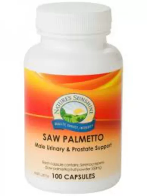 Nature's Sunshine - Saw Palmetto 550Mg 100C - Male Urinary & Prostate Support