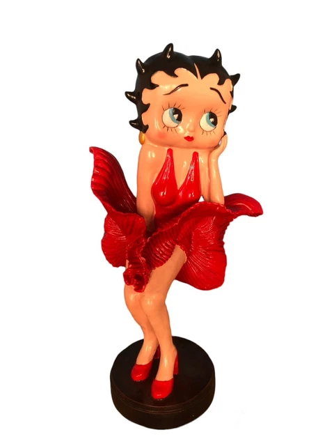 Personaggio Statua Betty Boop Marilyn Monroe