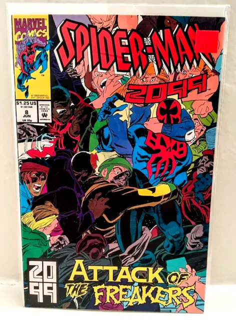 Spider-Man 2099 #8 (1993) Marvel Comics - VG/F - Future - First appearances