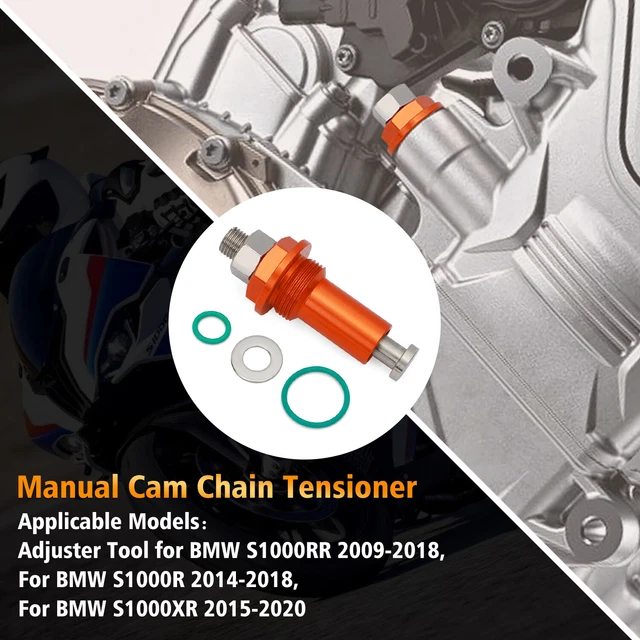 BILLET MANUAL CAM Chain Tensioner For BMW S1000RR S1000R S1000XR 2009