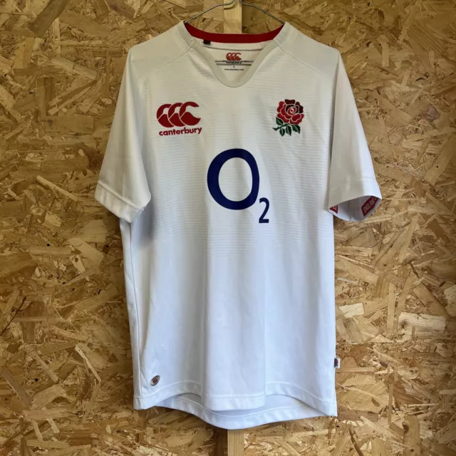 Canterbury 2012/13 England Rugby Union Jersey Shirt White Size L