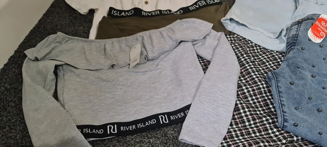 Gonna jeans top ragazza River Island X6 articoli età 11-12 anni 2