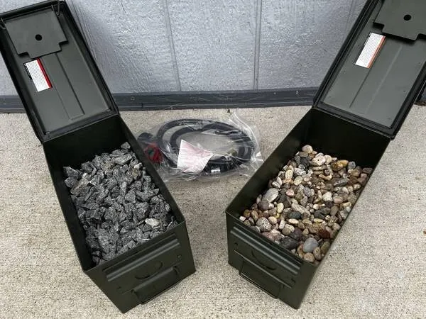 Portable Propane Fire Pit AMMO FIREBOX