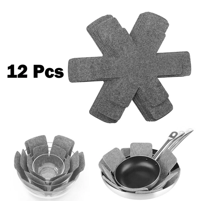 Láminas protectoras almohadillas sartenes almohadillas utensilios de cocina lavable alfombra de vajilla