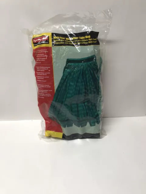 New Commercial Microfiber Tube Wet Mop - Greent852-06 web foot medium