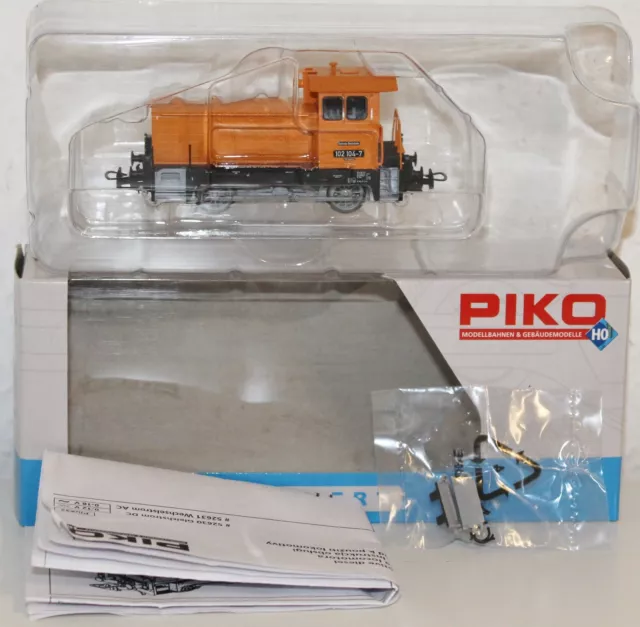 PIKO Expert 52630 DR Diesellok BR 102 104-7 Analog mit DSS Spur H0 OVP