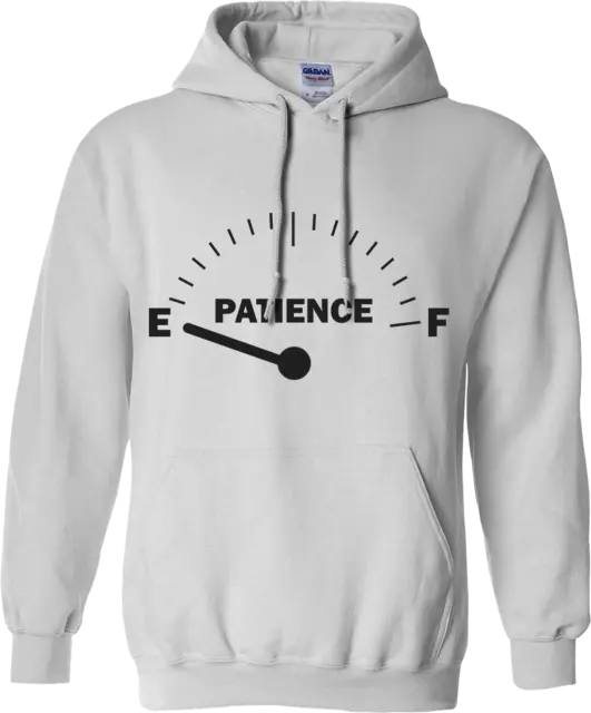 Patience Empty Hoodie Funny Rude Offensive Sarcastic Joke Fun Novelty Gifts