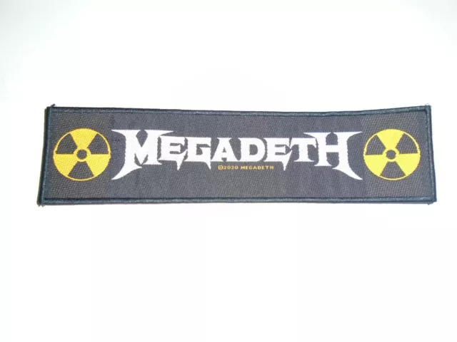 Megadeth Thrash Metal Woven Patch