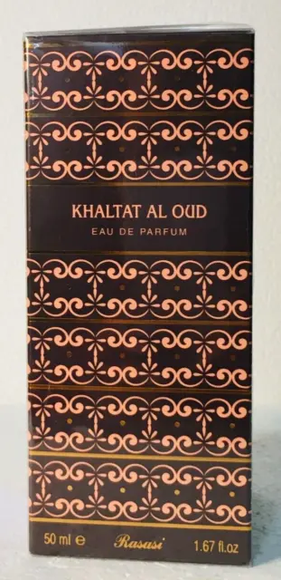 Khalitat Al Oudh Rasasi para eau de parfum unisex 50 ml nuevo en caja sellada