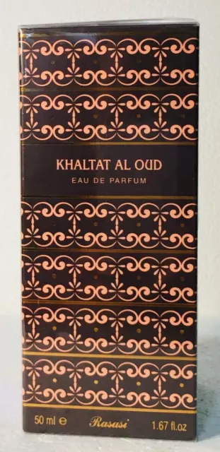 Khalitat Al Oudh Rasasi para eau de parfum unisex 50 ml nuevo en caja sellada