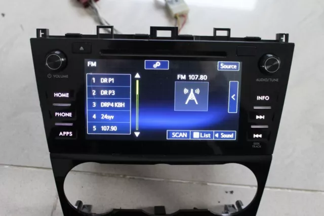 Subaru Forester SJ 2016 Radio CD-Player DVD-Player Navigation 86201SG970