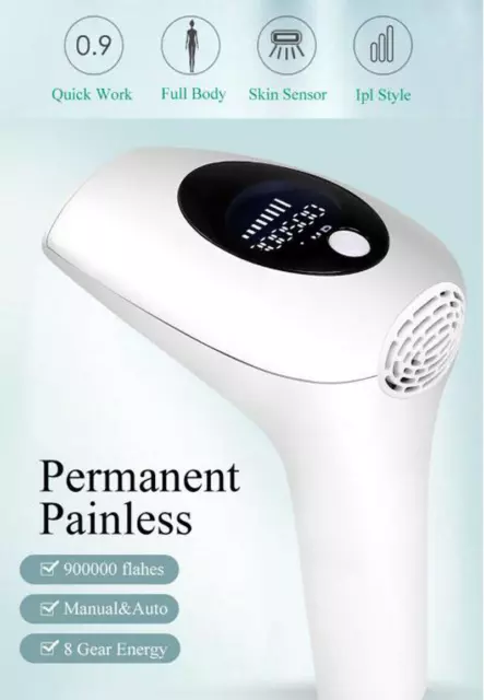 Permanent Painless 900000 Flash IPL Laser Epilator Electric Hair Remover Machine