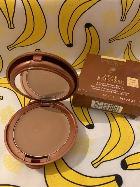 LANCOME STAR BRONZER Cream To Powder Compact Natural Sun kissed