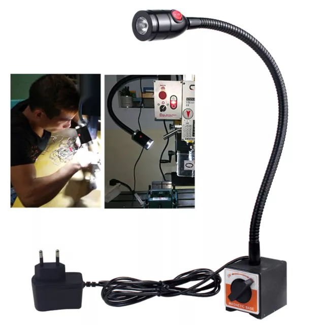 LED Work Light 110Volt Small Light Flexible Gooseneck Milling CNC Machine Lamp