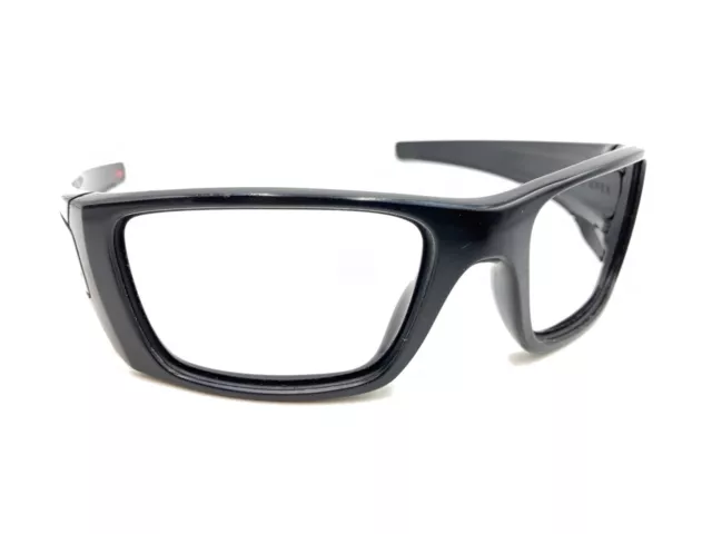Oakley Fuel Cell Black Rectangle Wrap Sunglasses Frames 130 Designer Men Women