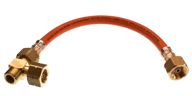 Rothenberger Gasdruckregler Set 300mbar Mit 0,8m Schlauch Für Propangas