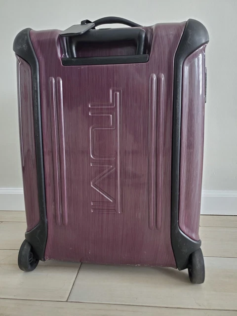 TUMI Vapor International Carry On 2-Wheel 28021 Suitcase Luggage Purple/Black 3