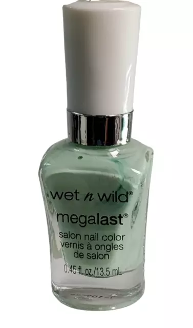Wet n wild Megalast Salon Ongle Couleur .45 Fl OZ - 34523 Tree Hugger