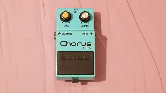 Boss CE-2 Chorus Pedal (Green Label) Vintage 80's Made In Japan