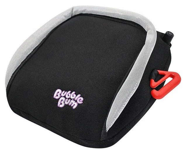 New Bubble Bum Portable Travel Car Seat Booster, Black No Box