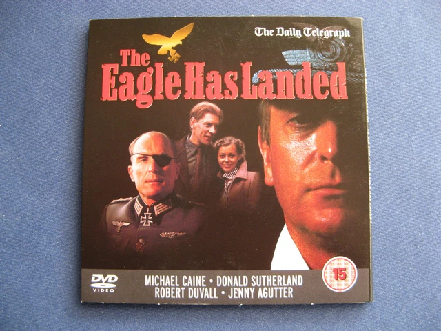 The Telegraph / The Eagle Has Landed / Michael Caine /Classic War Film / Dvd Ww2