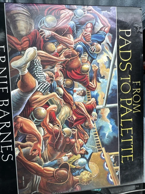 FROM PADS TO palette by Ernie Barnes - WHS books - isbn