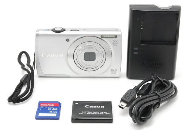 MINT] CANON POWERSHOT A2600 Silver 16.0MP Digital camera w