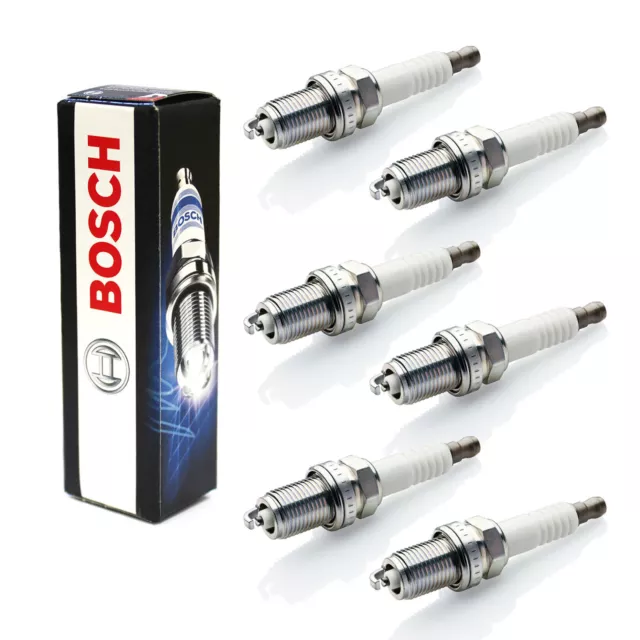 6x Ford Mondeo MK3 ST220 Genuine Bosch Double Platinum Spark Plugs