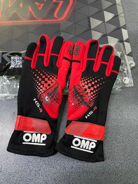 Kk02744E060Xl Ks-4 Gloves Rosso/Nero Tg. Xl