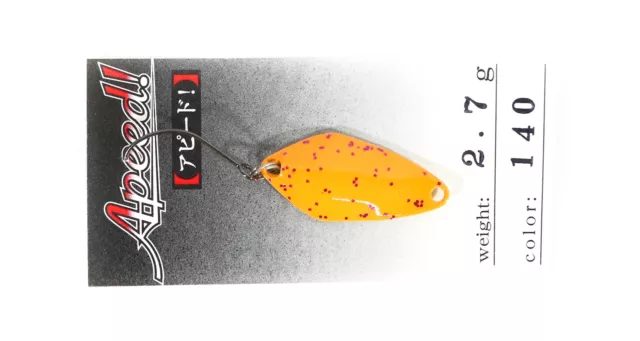 Jackall Timon Apeed Trout Spoon 2.7 grams 140 Orekin (2342)