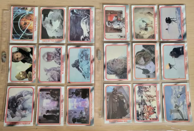 Topps Star Wars The Empire Strikes Back Series 1 , 1-132 Cards Set 1980 3