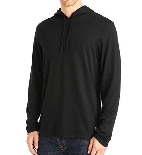 Polo Ralph Lauren Mens Supreme Comfort Knit Hoodie Style-L046 Black