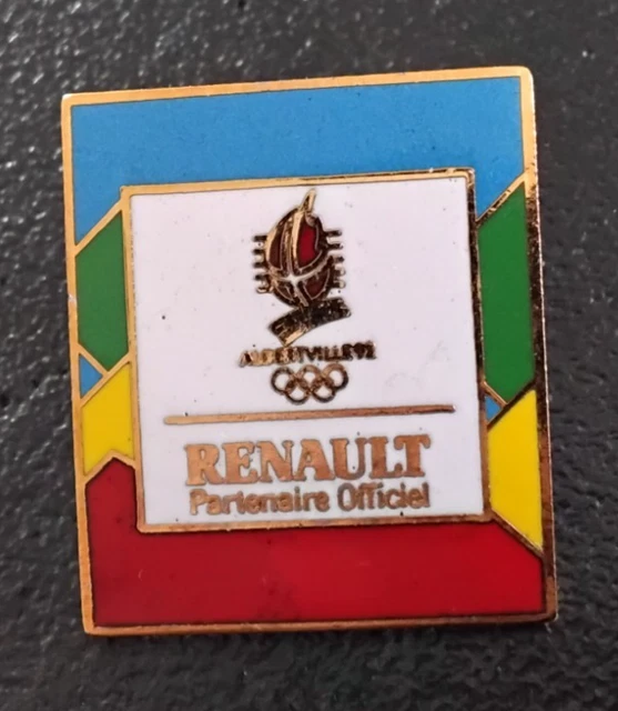 Lot de 8 Pin's SPORT - JO - Jeux Olympiques d'hiver - Renault