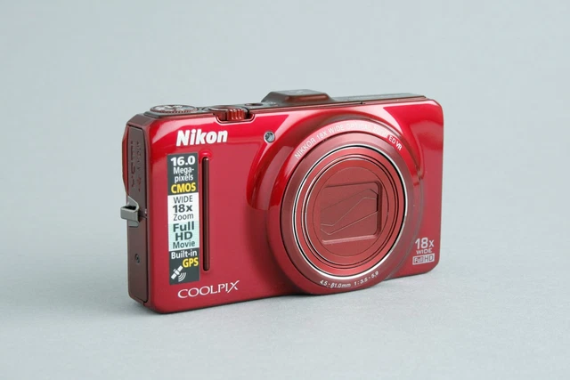 NIKON COOLPIX S9300 Noble Black Excellent+5 16.0MP Compact