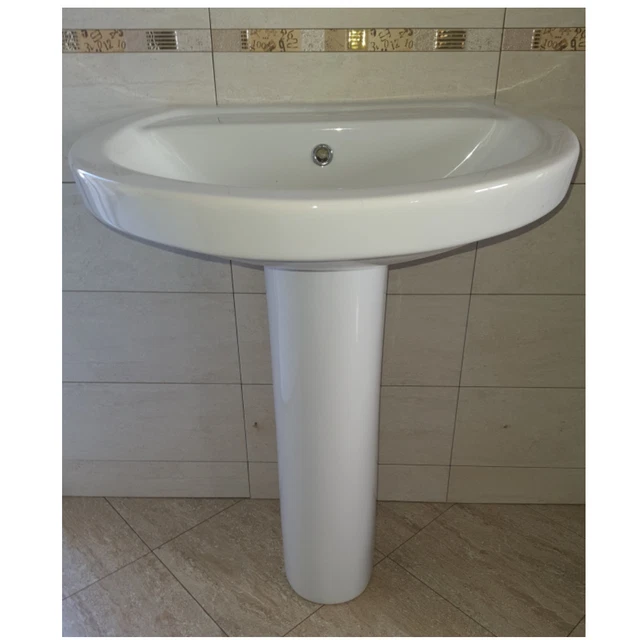 COLONNA per LAVABO LAVANDINO BIANCO MOOD CERANIC BERLIN bagno lava mani