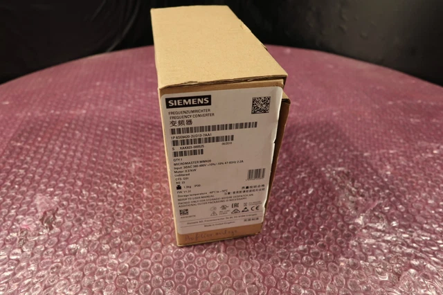 Siemens MICROMASTER MM420 6SE6420-2UD13-7AA1 FU 0,37 kW 6SE6 420-2UD13-7AA1