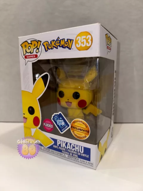 BOITE ABIMEE Funko POP Pokémon n°553 Pikachu Waving