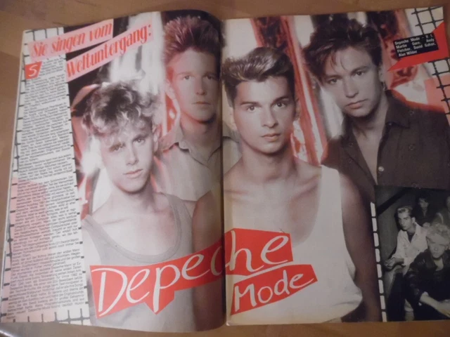 BRAVO 42- 1983 C Jennifer Beals Depeche Mode Limahl Irene Cara POLICE Boy George 3