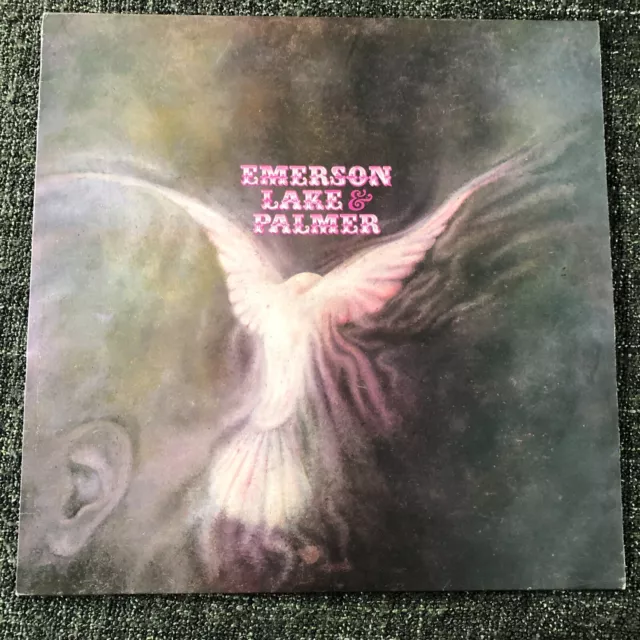 Emerson, Lake and Palmer – Emerson, Lake & Palmer – UK vinyl LP, 1972