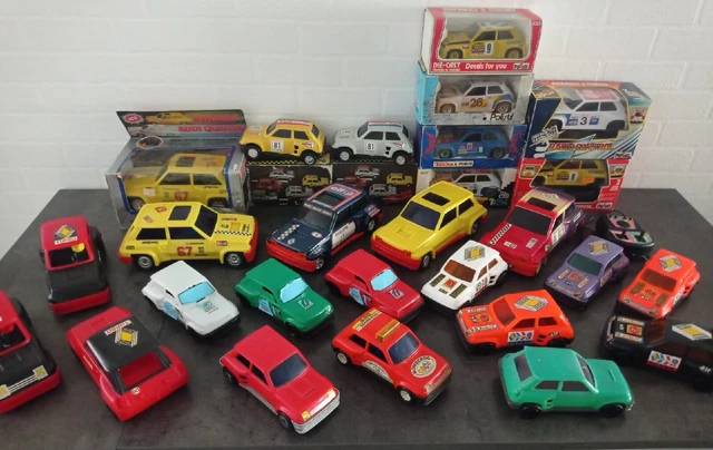 Renault 5 Turbo lot de 27 voitures marques diverses