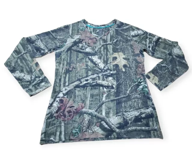 MOSSY OAK BREAKUP Infinity Camo Long Sleeve Men’s Shirt Pocket Size M £ ...