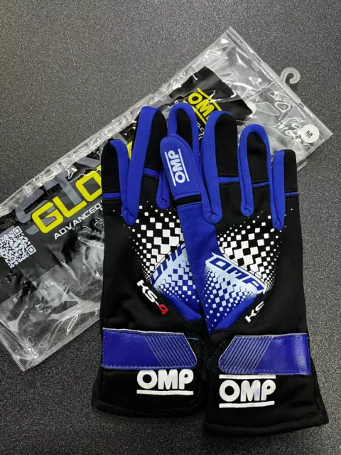 Kk02744E146M  Ks-4   Gloves My2018   Blu/Nero Tg. M