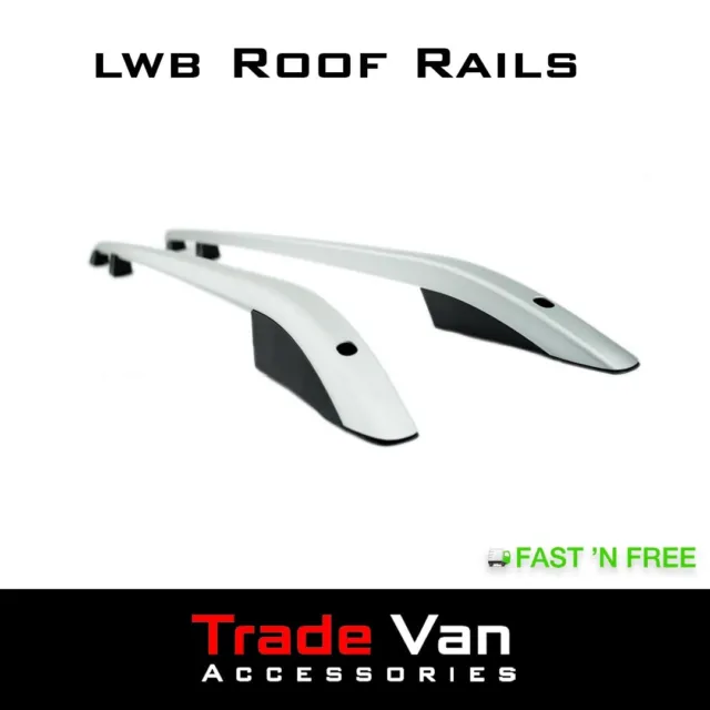 Peugeot Traveller 2017 On Roof Rack Rails Sahara Tx3 Anodised Silver Bars Lwb-L3