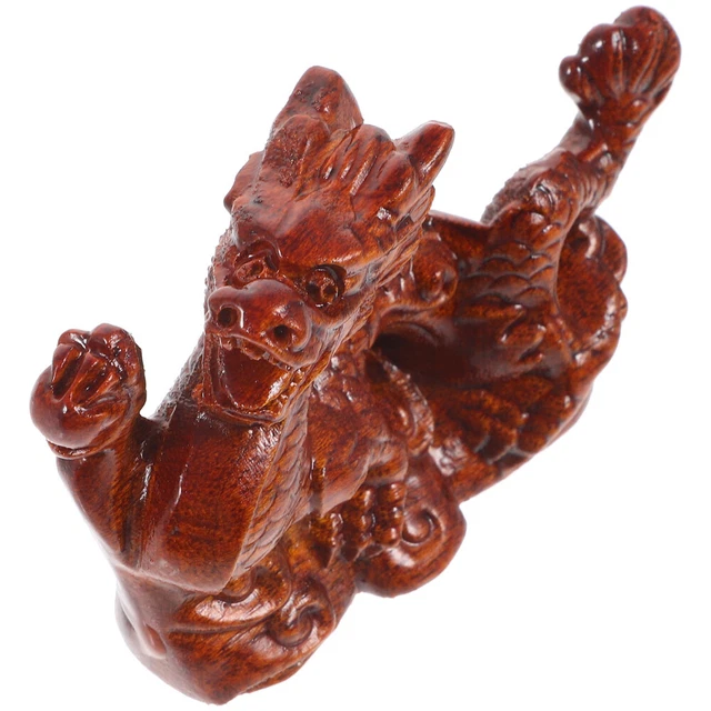 Abaque Soroban En Bois Sculpté Dragon Rétro - Boulier Arithmétique 9 Rangs Avec Boîte Classique Pour Enfants Et Adultes