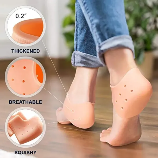 6 Plantillas De Gel Ortopedicas Para Hombre Mujer Plantar Pie Plano Dolor Zapato