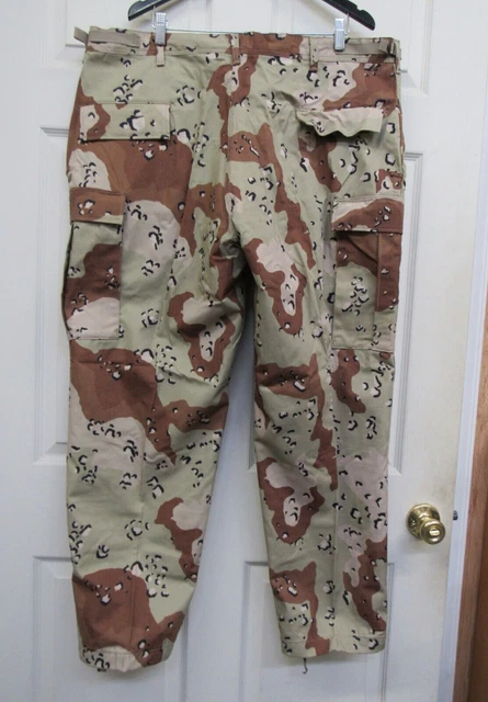 Pantalon de travail court pour homme - Multicolore - Camouflage - Mode d'extérieur - Pantalon cargo + court, Camouflage, XXXL