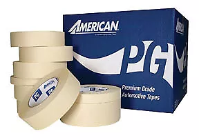 American PG PG27-2 High Temperature 48 mm 7.3 mil Masking Tape (24 Rolls)