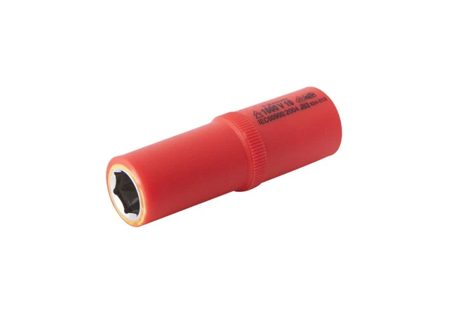 KS TOOLS Douille 3/8" Torx E Avec Revêtement Isolant, E5, Longue