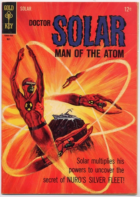 Doctor Solar Man of the Atom 12 FN/VF 7.0 1965 Vanishing Silver George Wilson