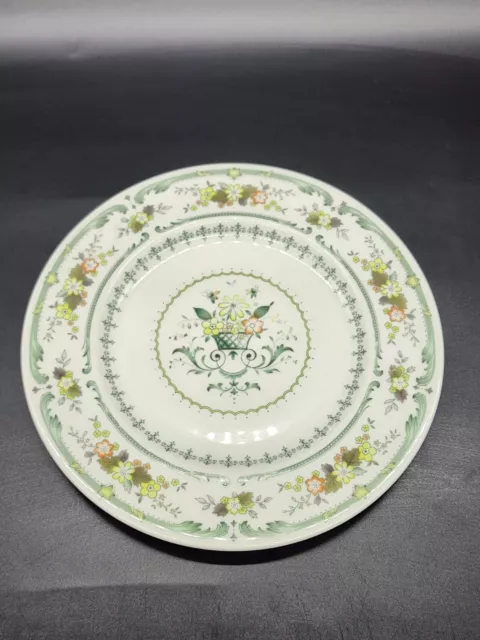 Royal Doulton Provencal Small Plate Bone China Floral Green England